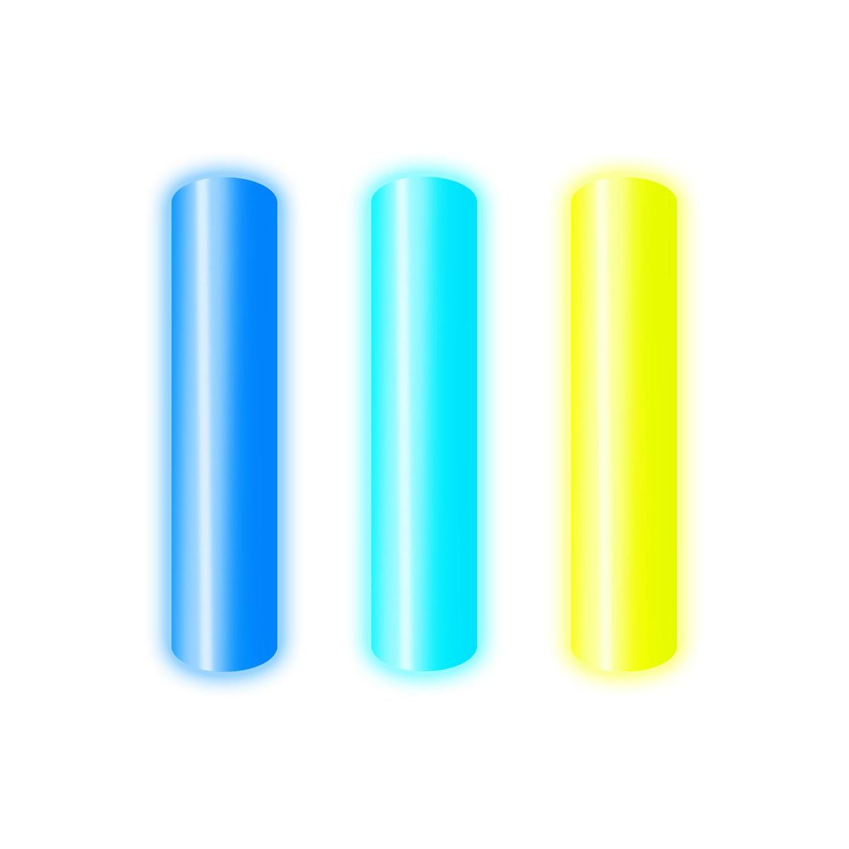 CURSOR - Vinilo Lumínico Colores 61cm X 1 Metro Cursor - Amarillo