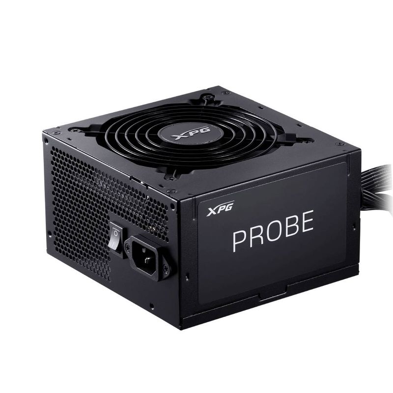 XPG - Fuente de Poder XPG Probe 600W, 80 Plus Bronze, Negro