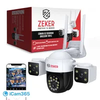 Camara De Seguridad Helicopter 6MP 5G Wifi IP66 Exterior