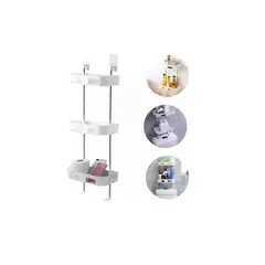 GENERICO - Estante Organizador De Baño Inodoro Cocina Repisa 3 Niveles