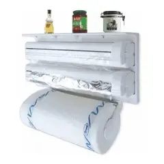 GENERICO - Dispensador Toalla Nova Triple Cocina Portarollos Beige