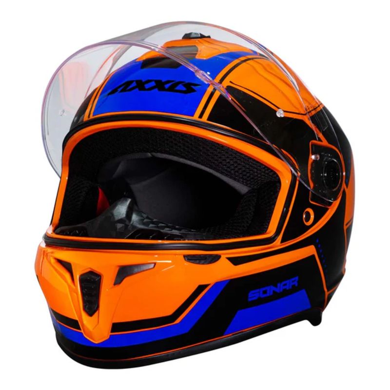 AXXIS - Casco Axxis Draken S Sonar Naranja Brillo