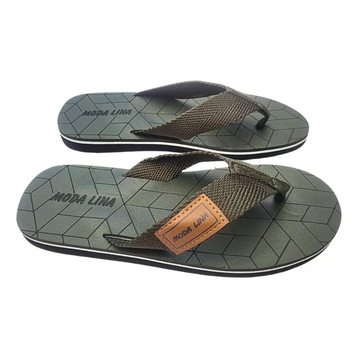 LIKE SHOP - Chalas Hombres Hawaianas Sandalia Suela Confortable Ducha 0327