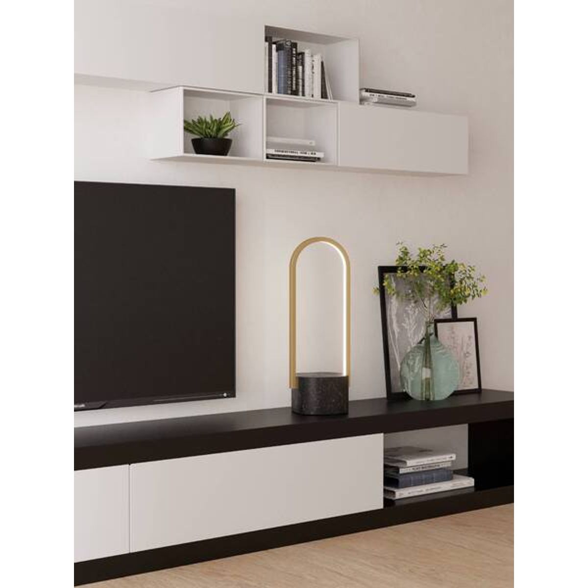 EGLO - Lámpara Sobremesa Pedruscara Negro 11W IP20 Cód390381