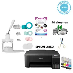 AMERICAN CRAFTS - Maquina De Chapitas Button Press + impresora K222