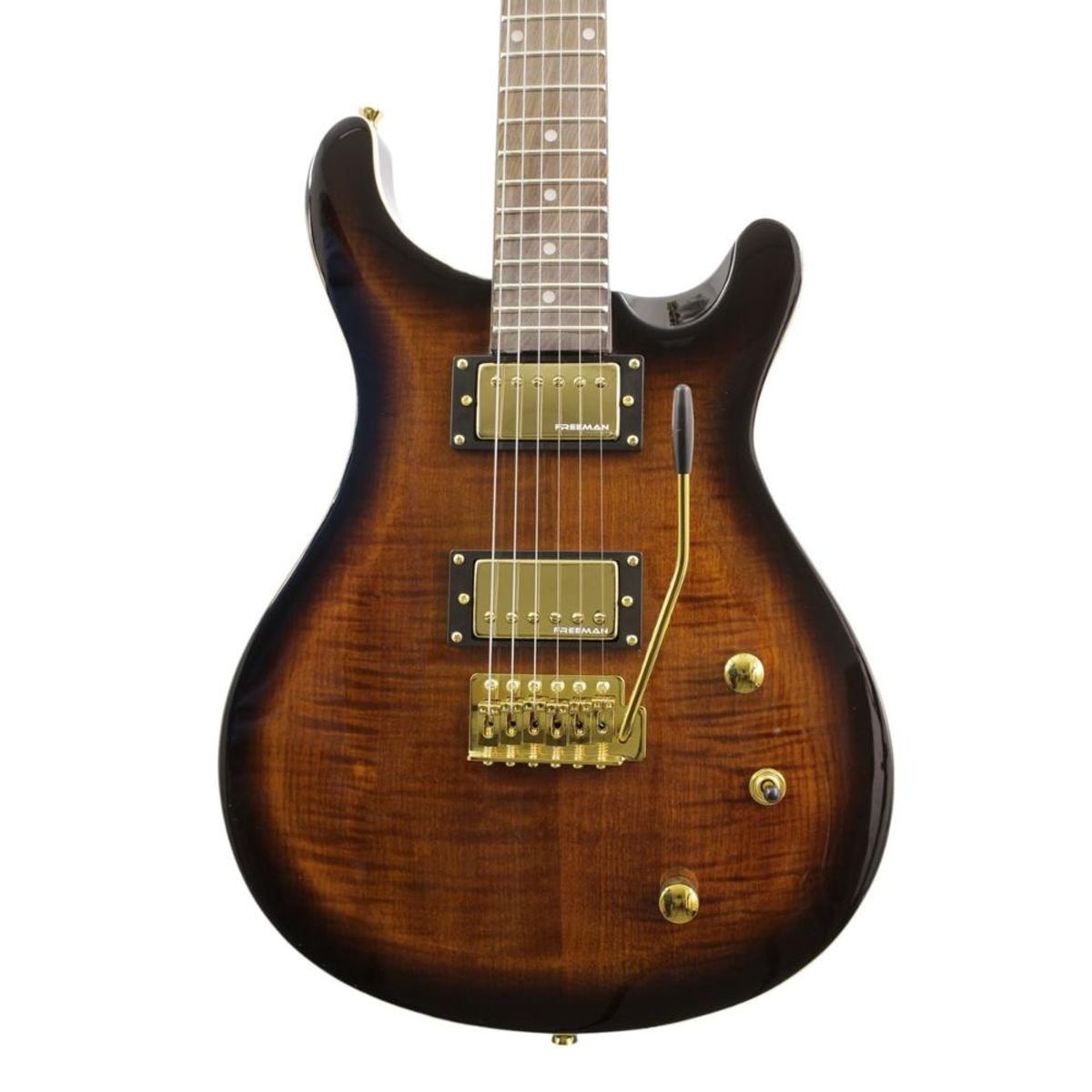 FREEMAN - Guitarra Eléctrica Freeman Sky Series Calima -  Black Gold Burst