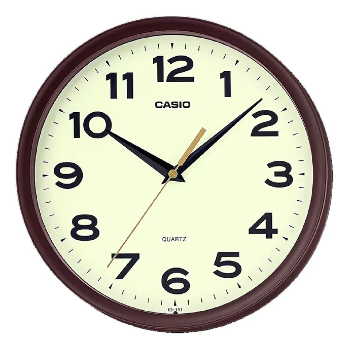 CASIO - Reloj De Pared Casio Silencioso Iq-151-5 Original