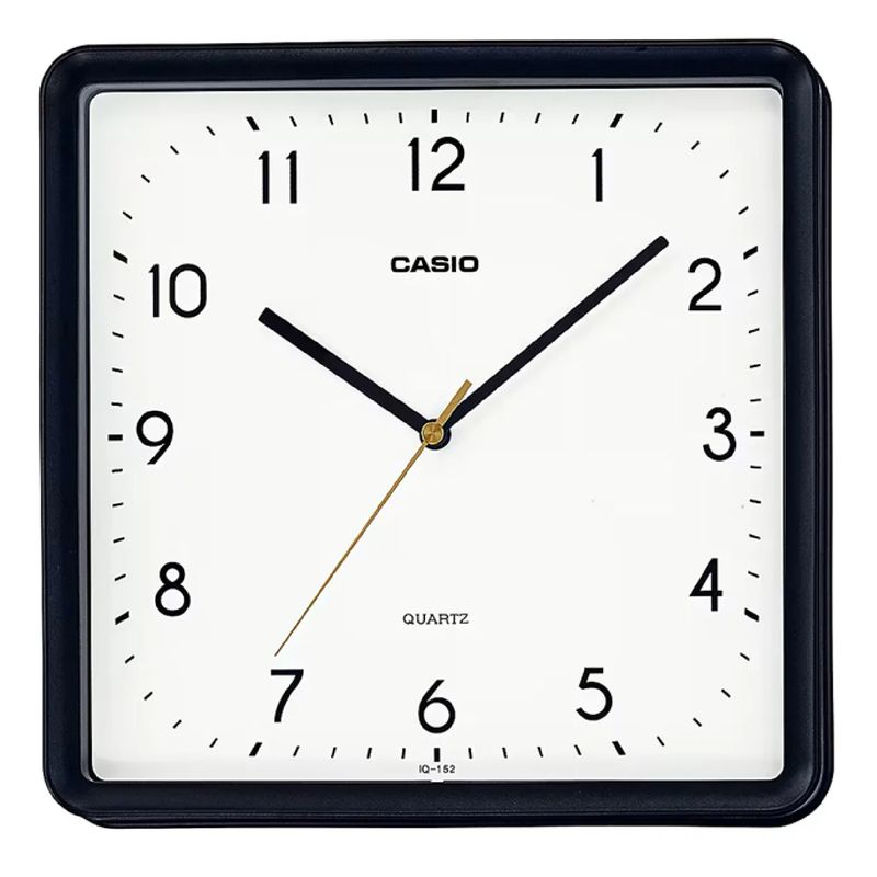 CASIO - Reloj De Pared Casio Silencioso Iq-152-1 Original