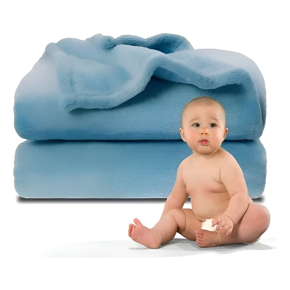 GENERICO - Manta Polar Bebes Cobija Infantil Mantas Bebe Manta Invierno