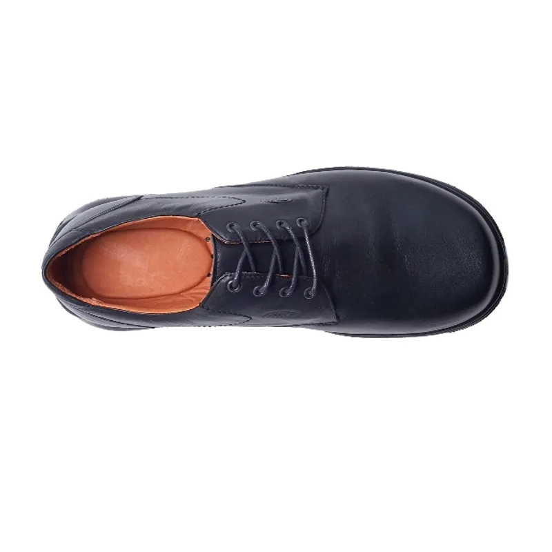 OVERLAND - CALZADO DE CUERO NEGRO PARA DIABETICOS MODELO 4452 TALLA 40