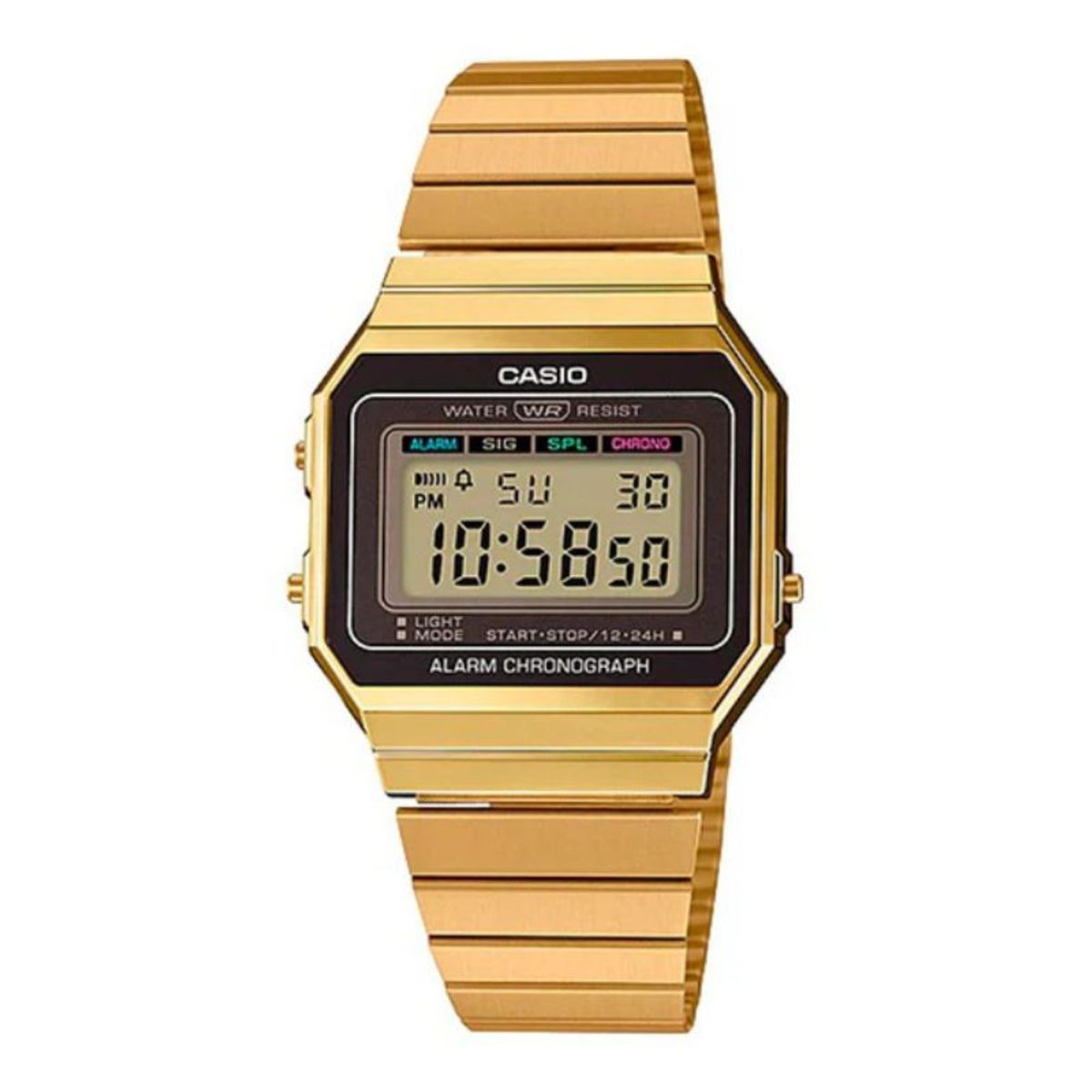 CASIO - Reloj Casio Vintage Unisex A700WG-9ADF Dorado Slim