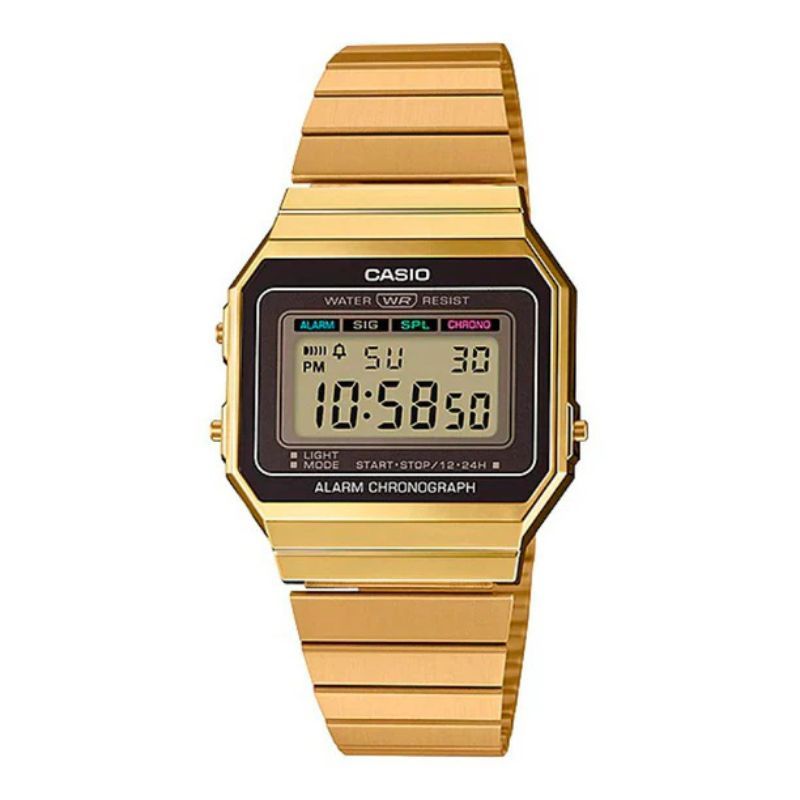 CASIO - Reloj Casio Vintage Unisex A700WG-9ADF Dorado Slim