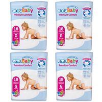 Pañal Comfort X4 G 18 (72 Pañales)