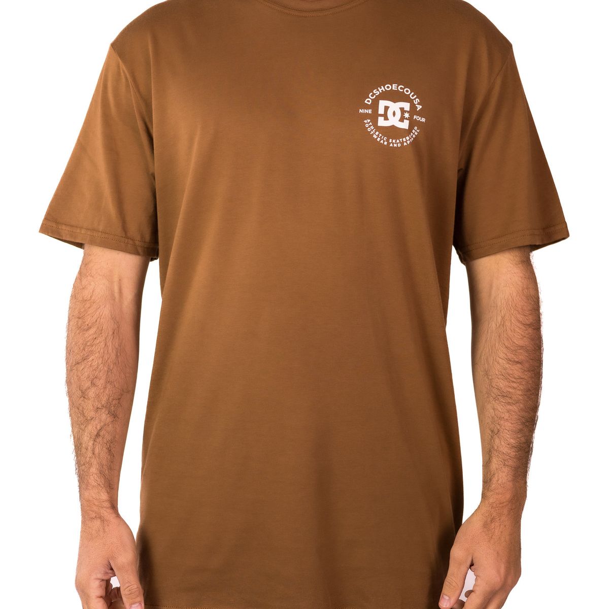 DC SHOES - Polera Hombre Star Pilot Café DC