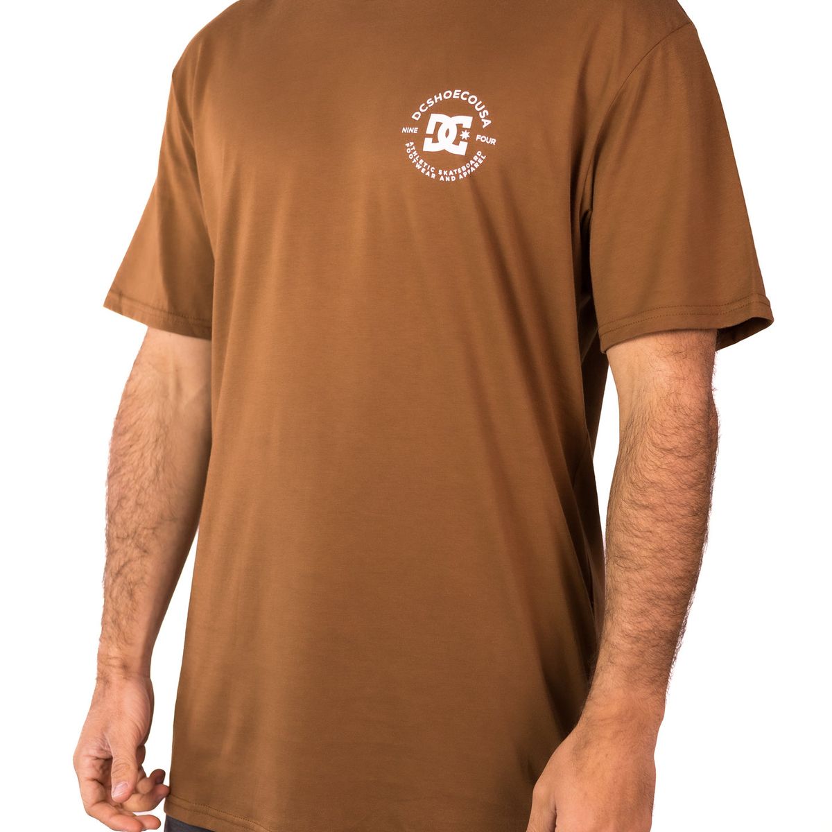 DC SHOES - Polera Hombre Star Pilot Café DC