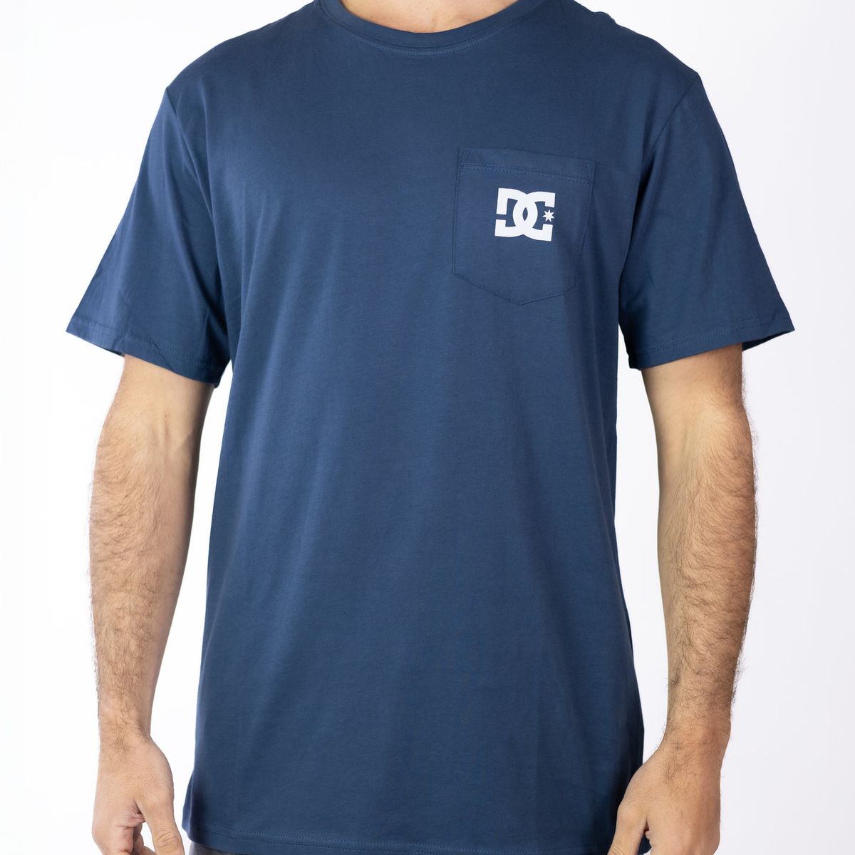 DC SHOES - Polera Hombre Star Azul DC