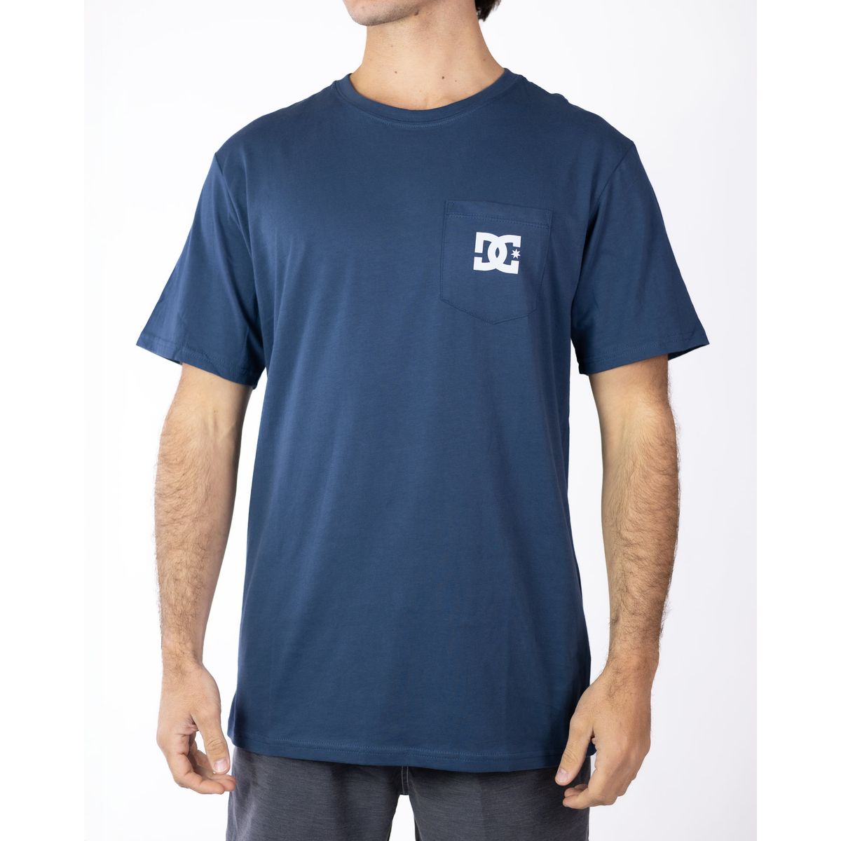 DC SHOES - Polera Hombre Star Azul DC