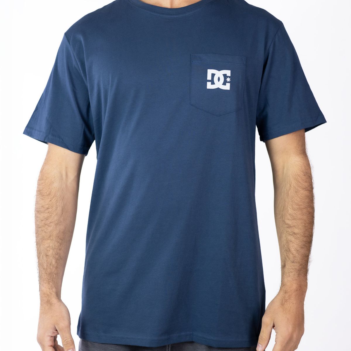 DC SHOES - Polera Hombre Star Azul DC