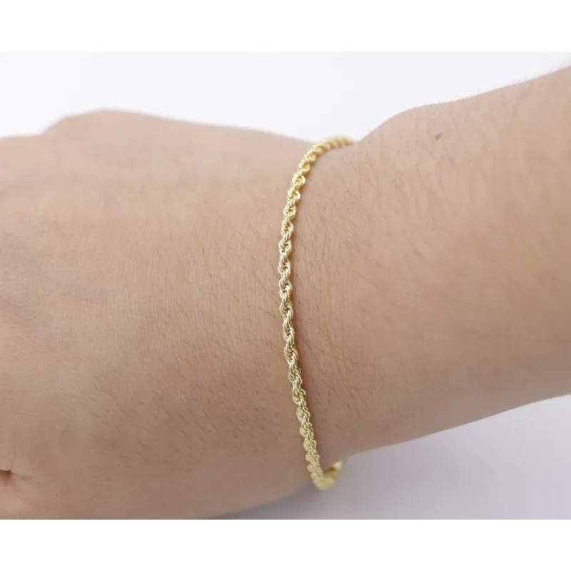 GENERICO - Pulsera Tejido Tourbillon Oro Laminado 18k