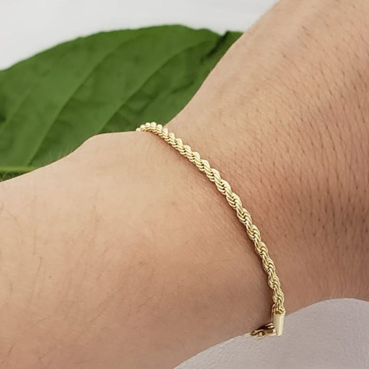 GENERICO - Pulsera Tejido Tourbillon Oro Laminado 18k