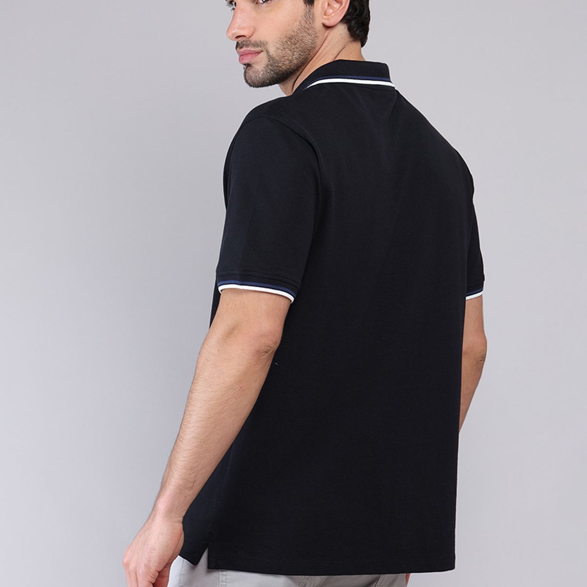 PIERO BUTTI - Polera Pique Cuello Polo Piero Butti PIERO BUTTI