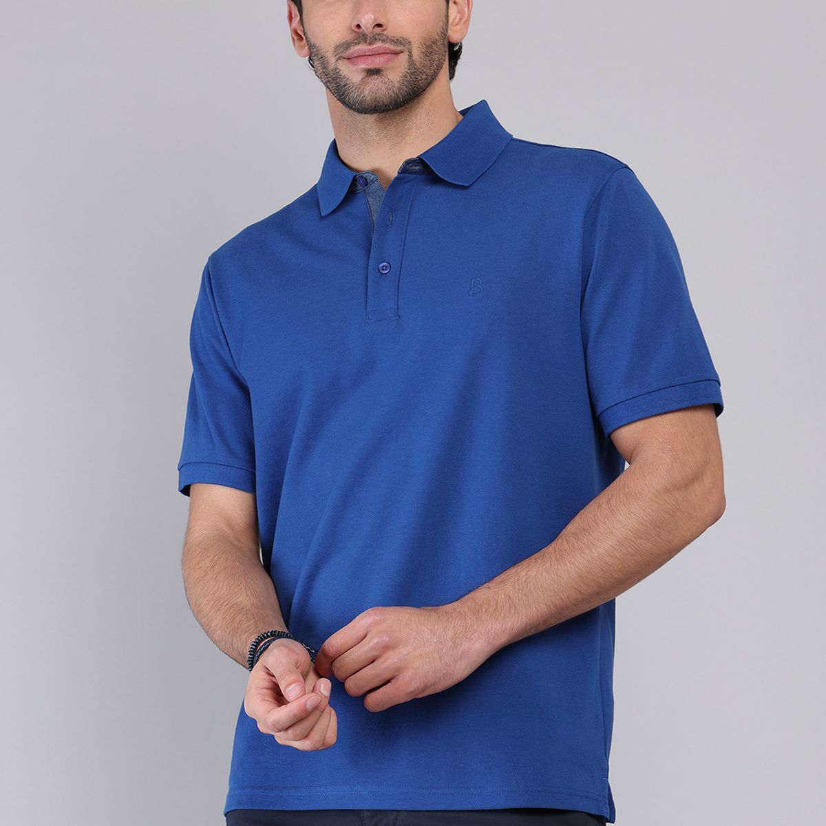 PIERO BUTTI - Polera Pique Cuello Polo Piero Butti PIERO BUTTI