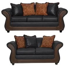 BLACK FACTORY - Juego de Living 3 2 Palermo