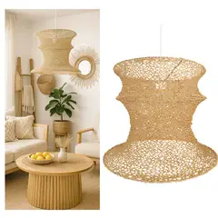 CAROLD STEVENS - Lámpara Colgante Boho Triple