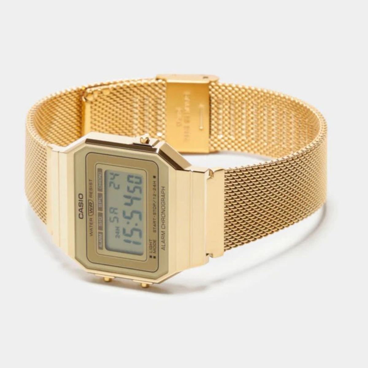 CASIO - Reloj Casio Vintage A700WMG-9ADF Dorado Milanese Slim