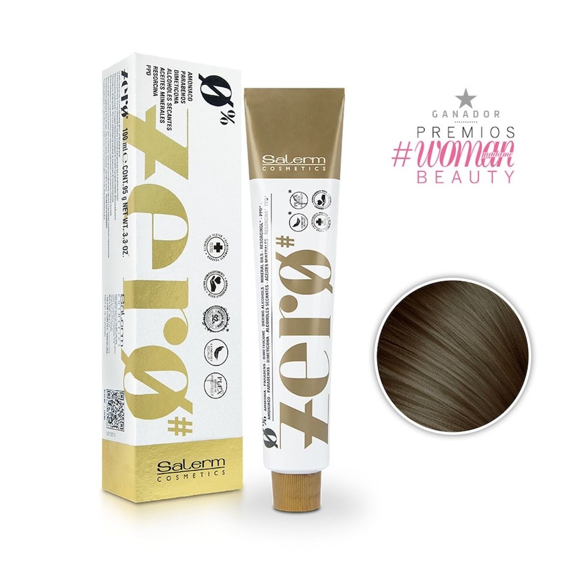 SALERM - SALERM Tintura Zero Sin Amoniaco 6,0 Rubio oscuro