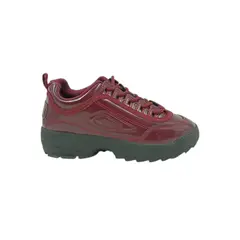 HERIEL - Zapatilla Burdeos Plataforma Mujer