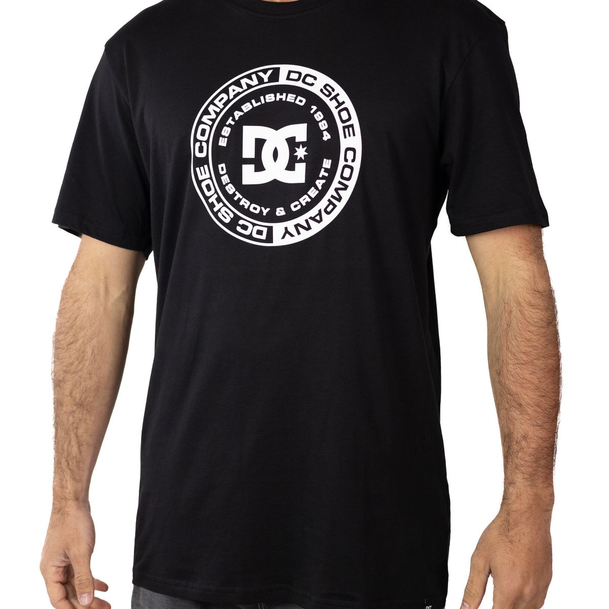 DC SHOES - Polera Hombre Corpo Negro DC