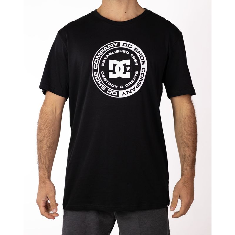 DC SHOES - Polera Hombre Corpo Negro DC