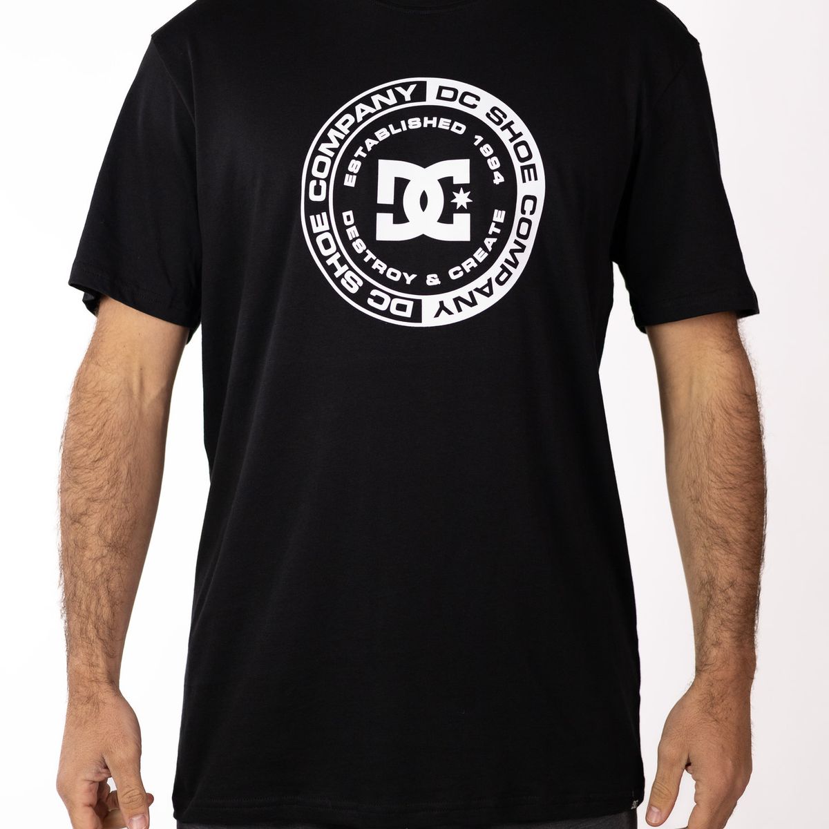 DC SHOES - Polera Hombre Corpo Negro DC