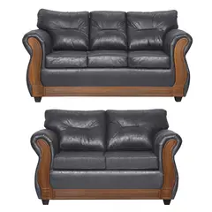 BLACK FACTORY - Juego de Living 3 2 Toronto