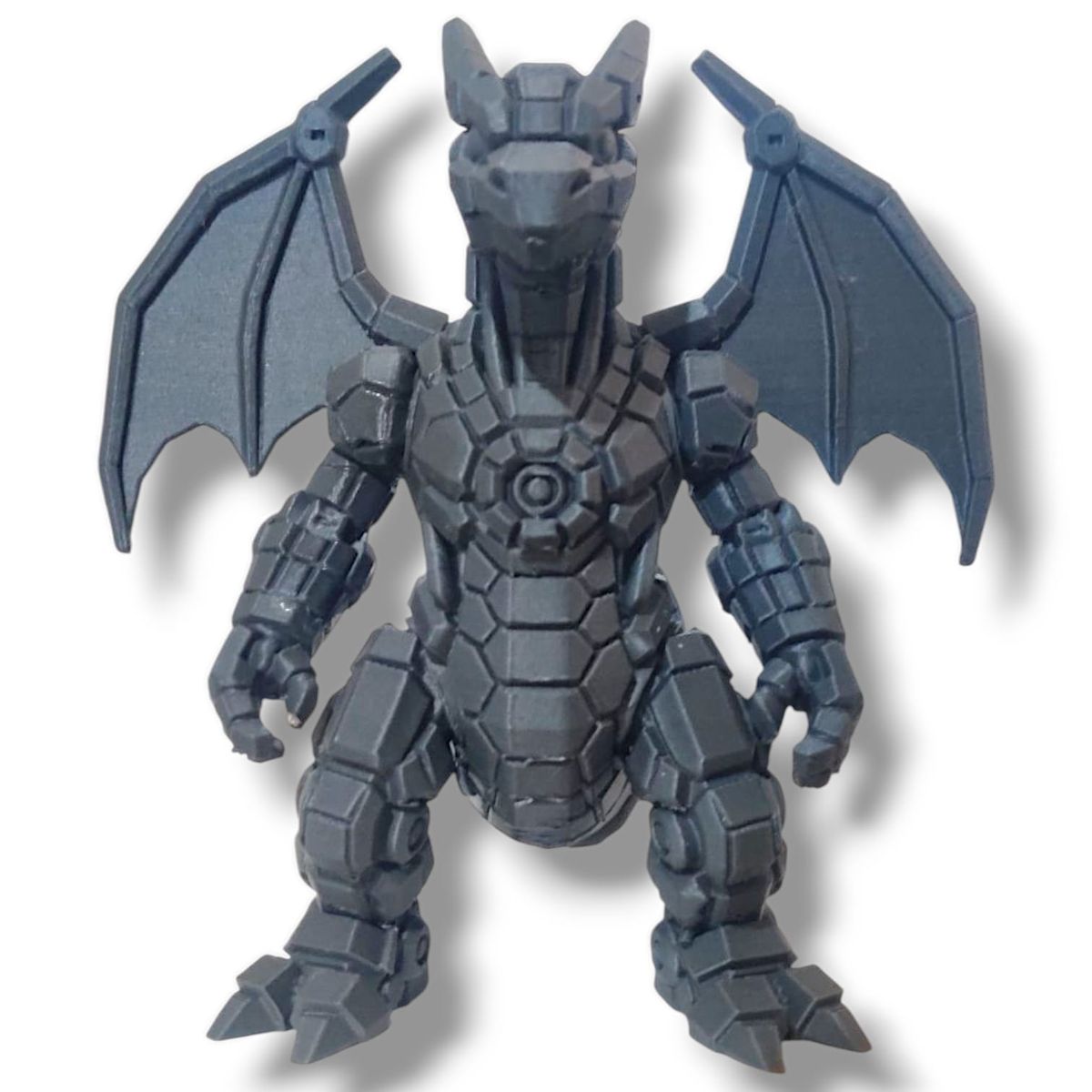 GENERICO - Figura Mecha Dragón de Fuego 150 mm