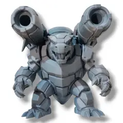 GENERICO - Figura Mecha Tortuga Blindada 150 mm