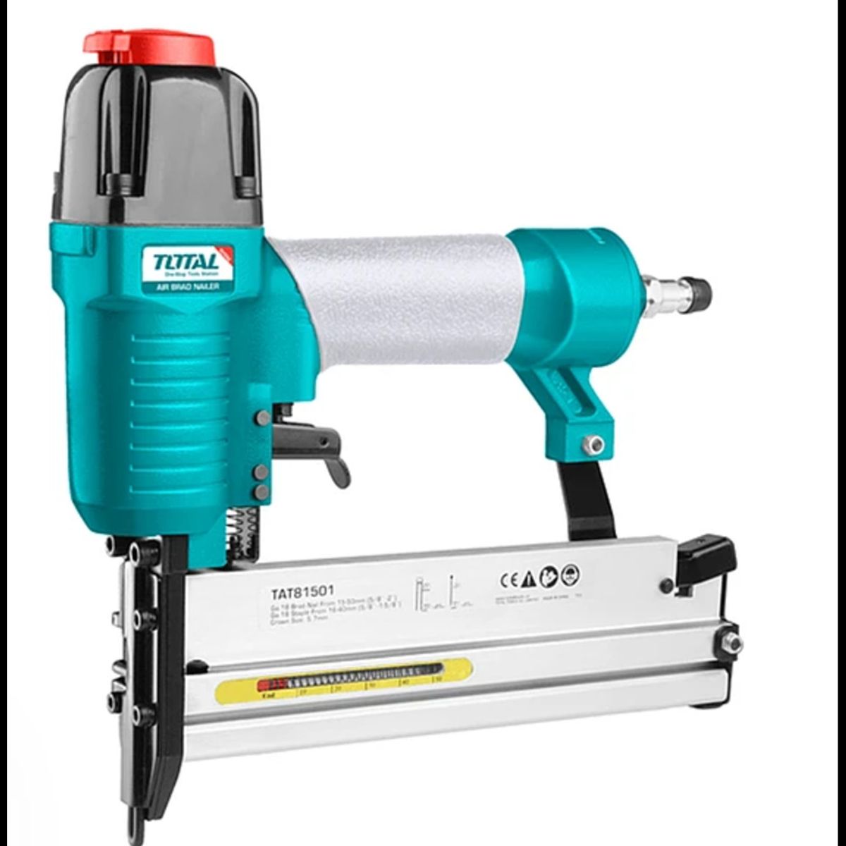 TOTAL TOOLS - Corchetera Y Clavadora 2 En 1 Neumatica