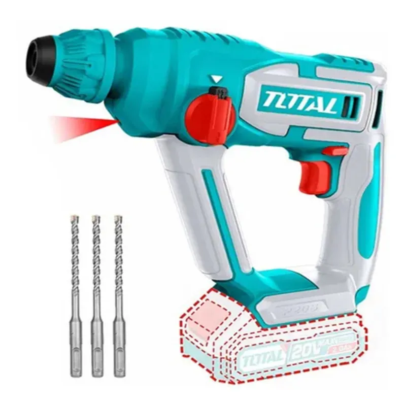 TOTAL TOOLS - Rotomartillo Inalámbrico 20v Sds Plus Total Trhli20168