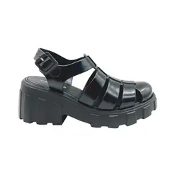 TODOPIEL - Sandalia Mujer cangrejera Negro ZB058