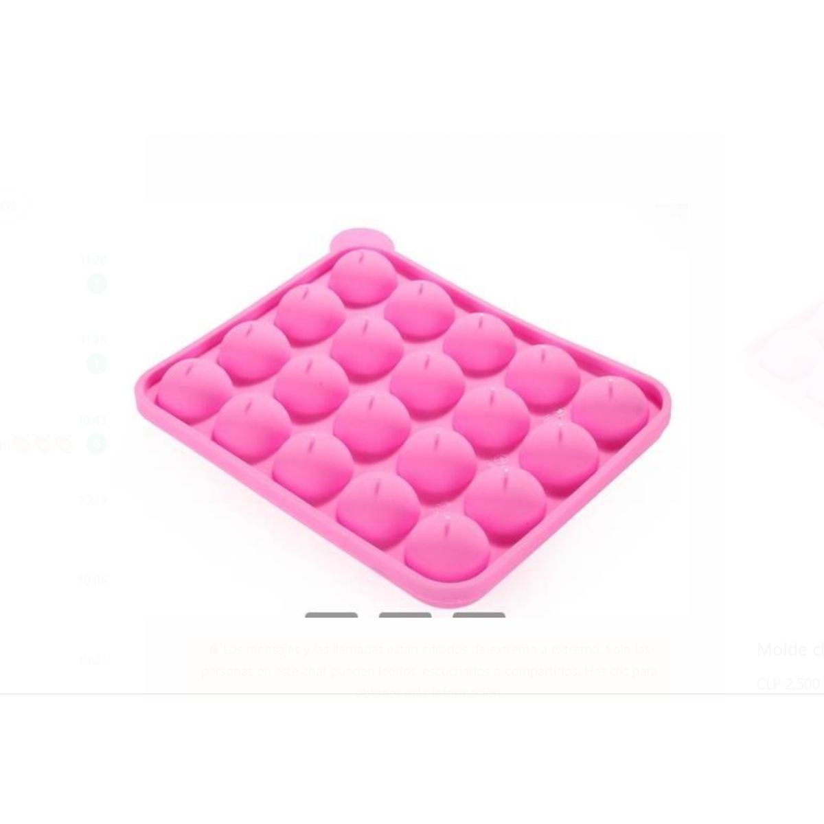 GENERICO - Molde De Silicona Para Repostería Diseño Durazno