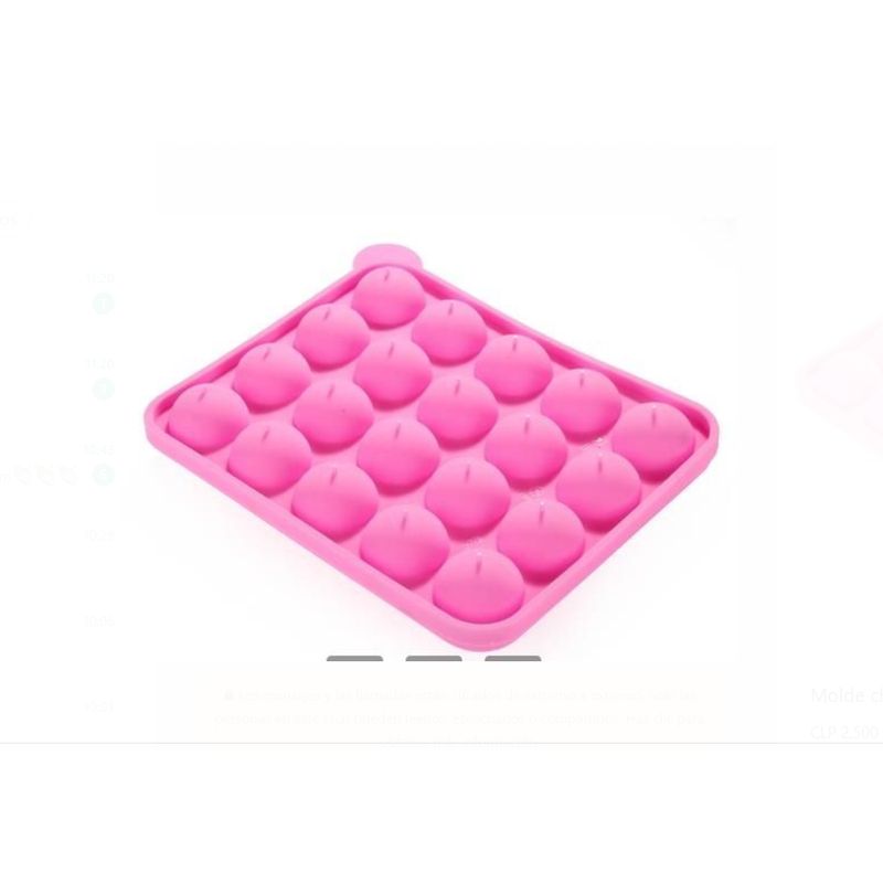 GENERICO - Molde De Silicona Para Repostería Diseño Durazno
