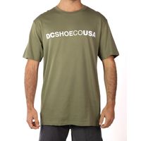 Polera Hombre Logo Verde DC