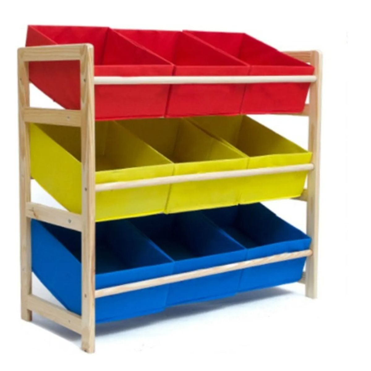 GENERICO - Estante Infantil Organizador De Juguetes Repisa 64x285x60cm
