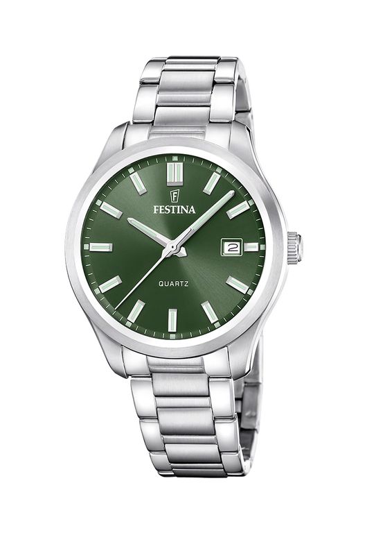 Reloj F20736/4 Verde Hombre Acero Clasico Verde TALLA UNICA