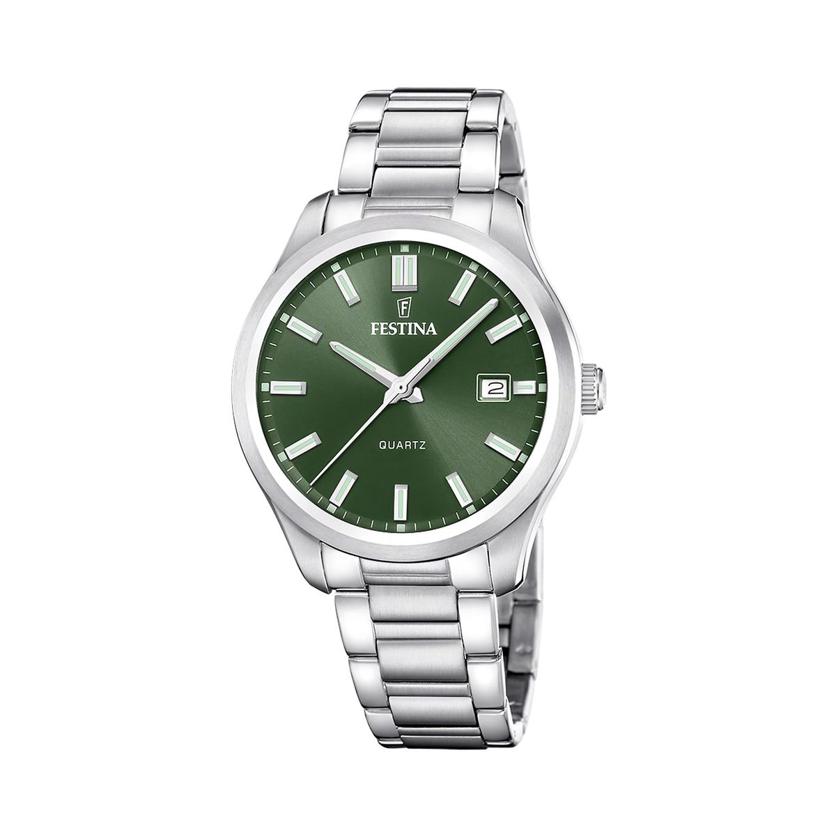 FESTINA - Reloj F20736/4 Festina Verde Hombre Acero Clasico