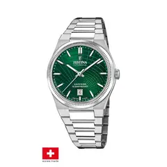 FESTINA SWISS - Reloj F20083/3 Verde Hombre Automatico