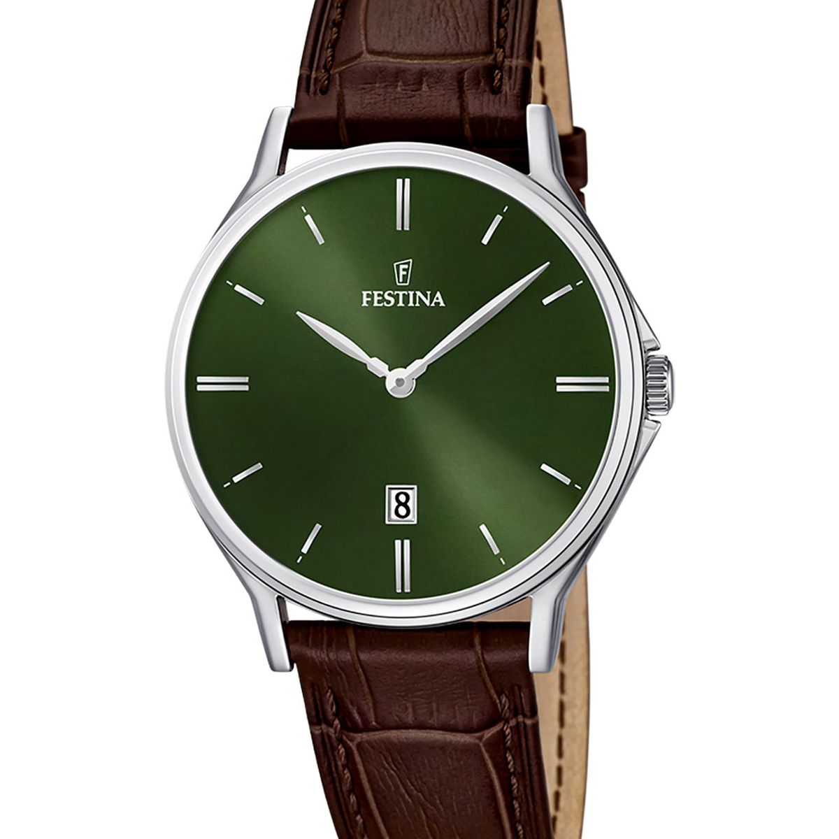 FESTINA - Reloj F16745/6 Festina Verde Hombre Correa Clasico