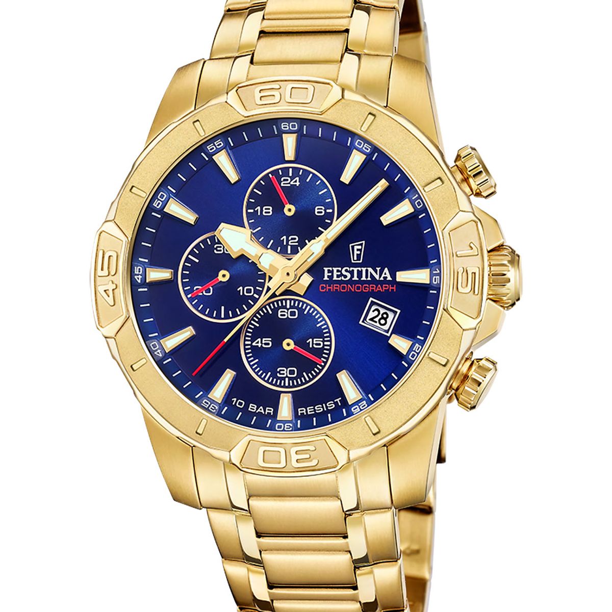 FESTINA - Reloj F20705/3 Festina Azul Hombre Timeless Chronograph
