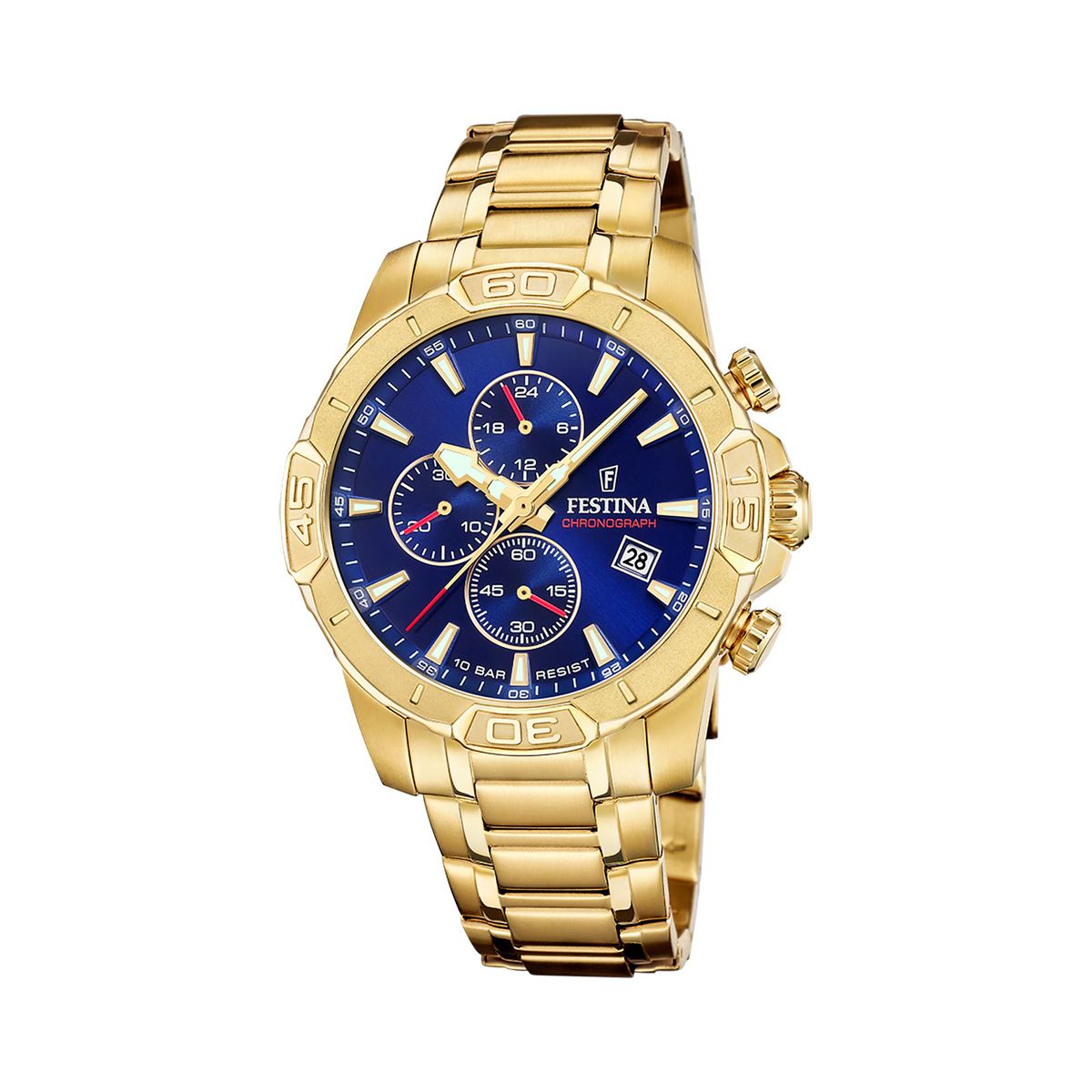 FESTINA - Reloj F20705/3 Festina Azul Hombre Timeless Chronograph